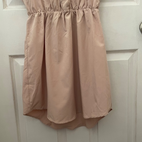 NWT Khaki/Tan Mini Collared Dress - Picture 9 of 10